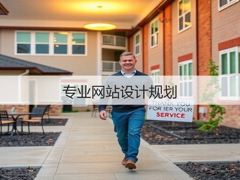 专业网站设计规划