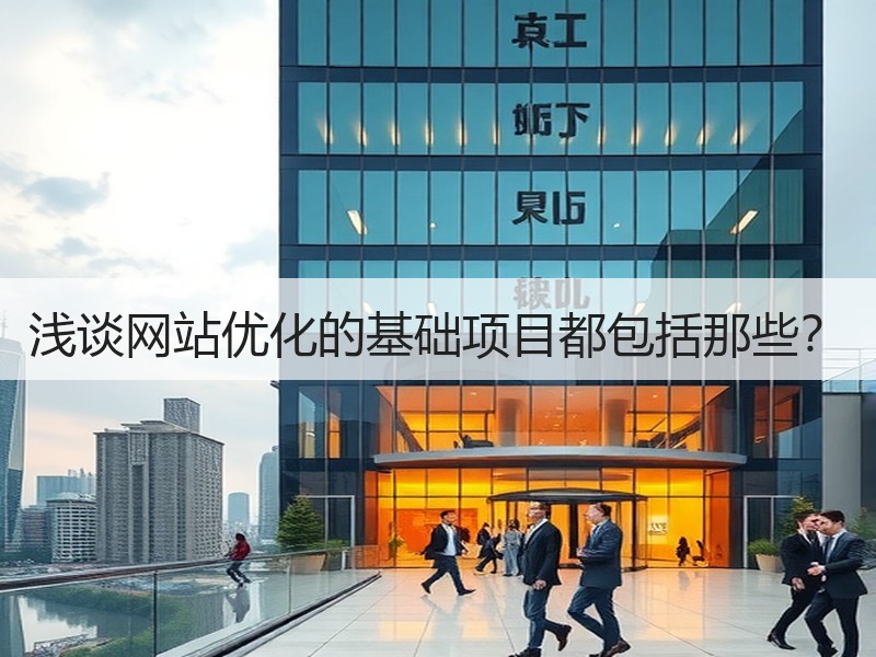 浅谈网站优化的基础项目都包括那些？