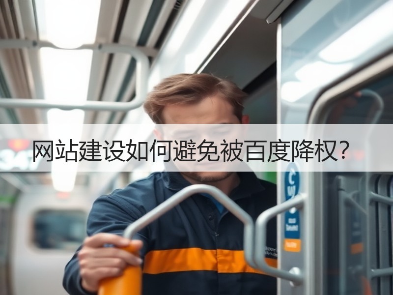网站建设如何避免被百度降权？