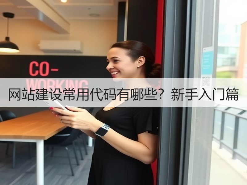 网站建设常用代码有哪些？新手入门篇