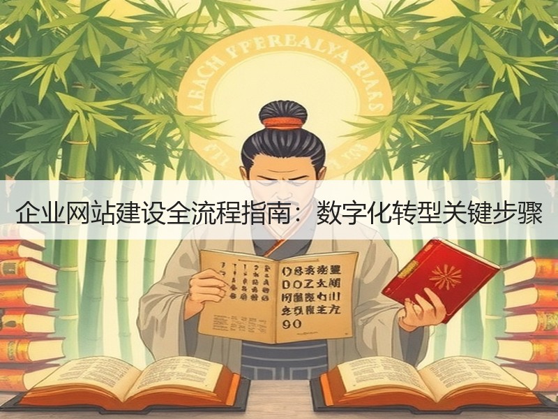 企业网站建设全流程指南：数字化转型关键步骤