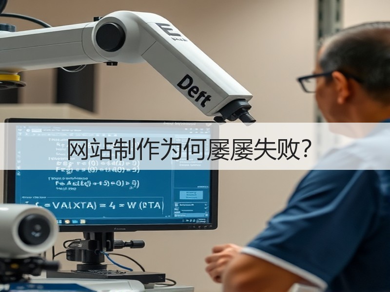网站制作为何屡屡失败？