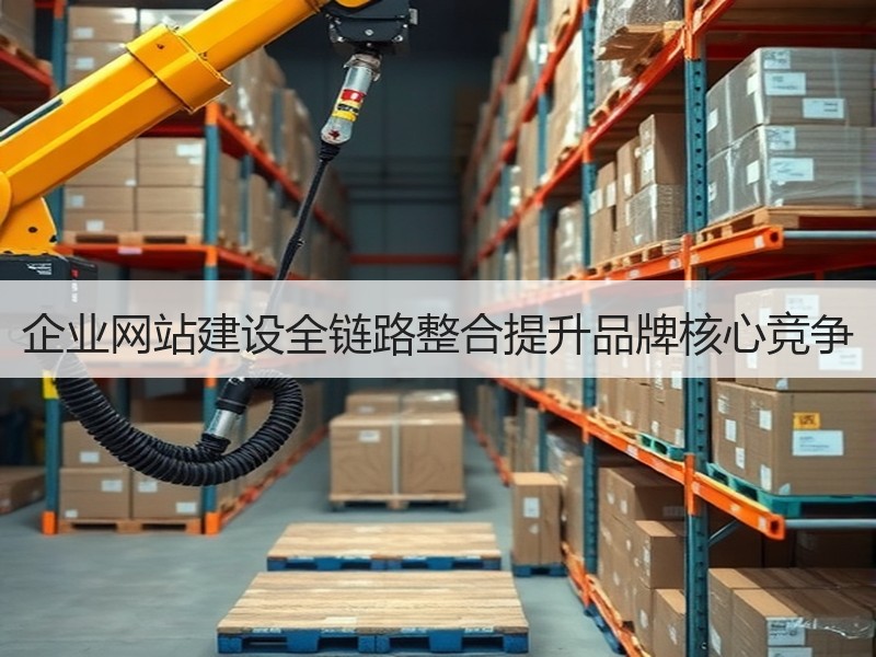 企业网站建设全链路整合提升品牌核心竞争