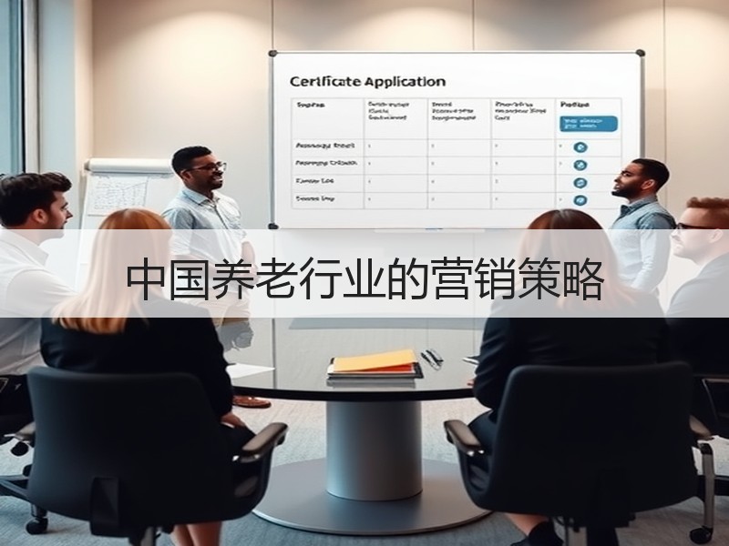 中国养老行业的营销策略