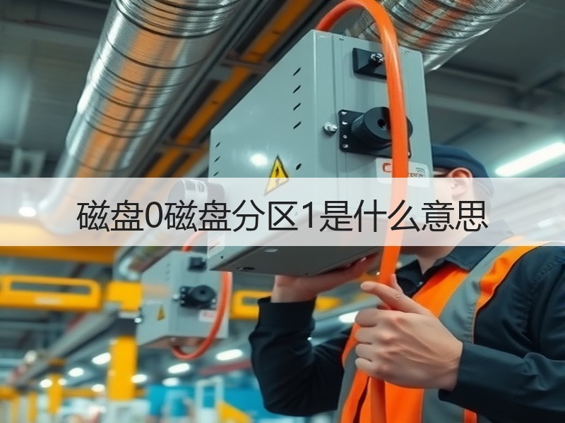 磁盘0磁盘分区1是什么意思