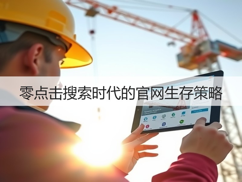 零点击搜索时代的官网生存策略