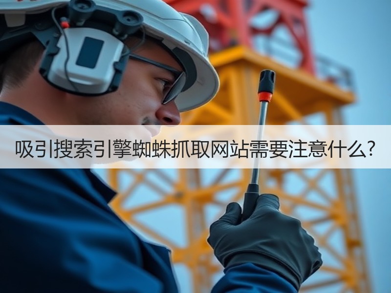 吸引搜索引擎蜘蛛抓取网站需要注意什么?