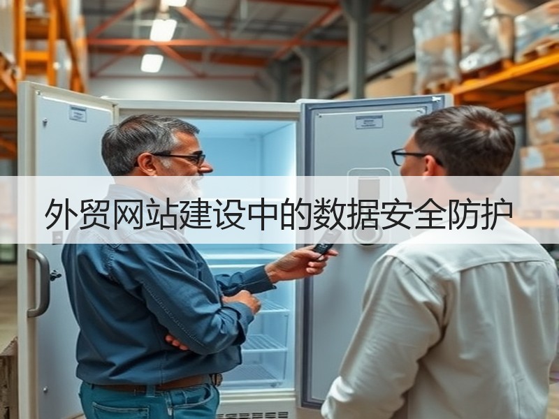 外贸网站建设中的数据安全防护