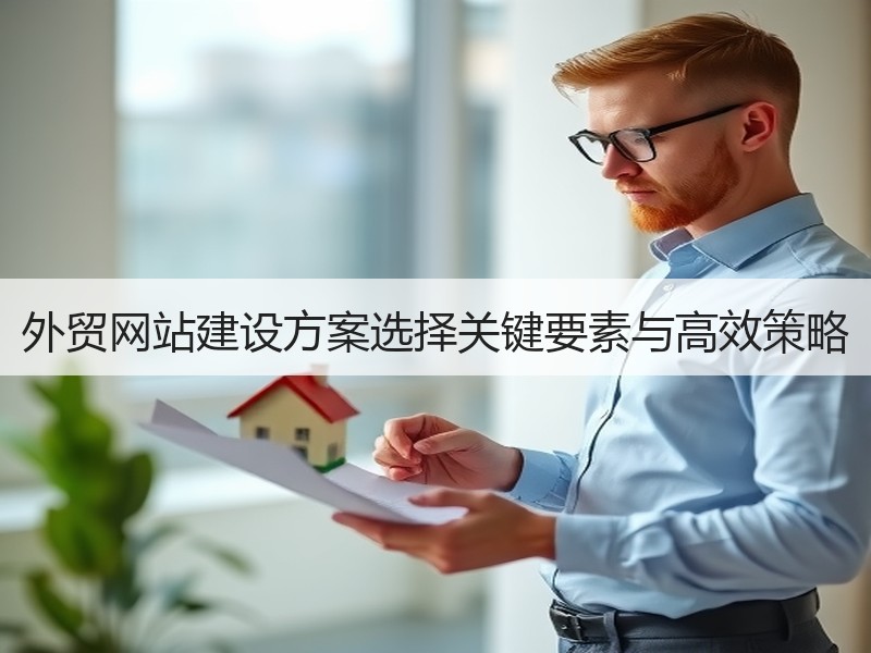 外贸网站建设方案选择关键要素与高效策略