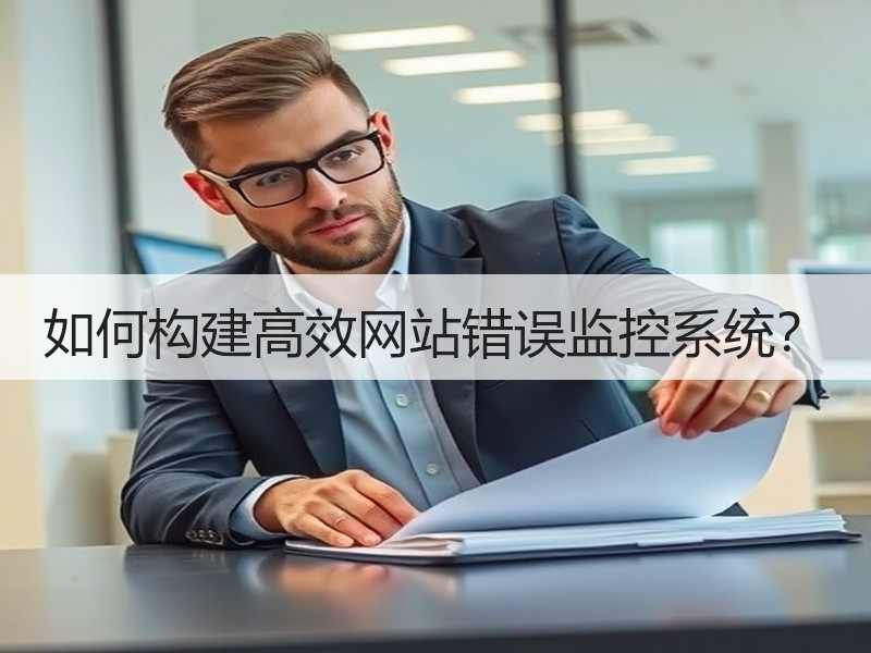 如何构建高效网站错误监控系统？