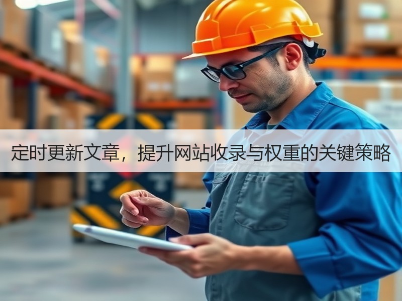 定时更新文章，提升网站收录与权重的关键策略