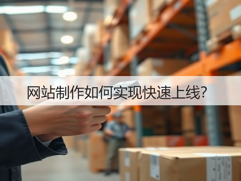 网站制作如何实现快速上线？