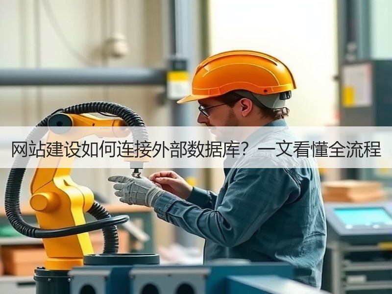网站建设如何连接外部数据库？一文看懂全流程