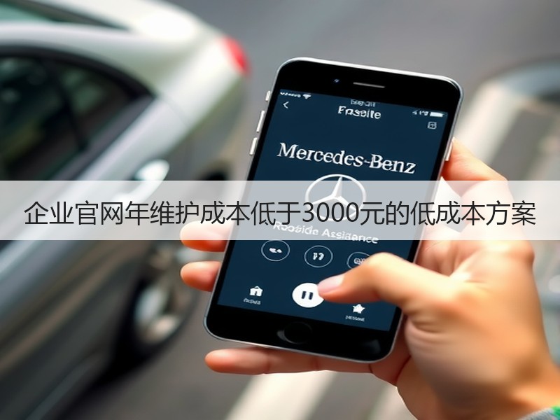 企业官网年维护成本低于3000元的低成本方案