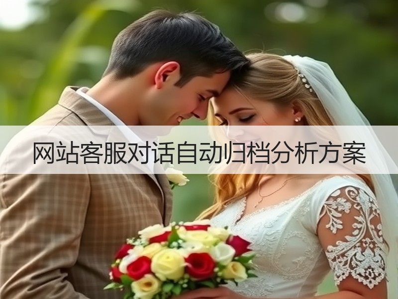 网站客服对话自动归档分析方案