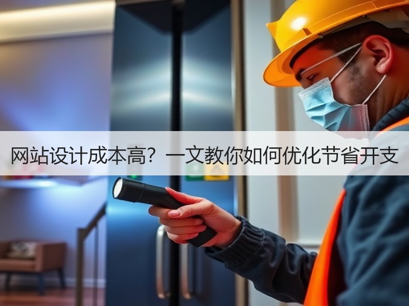 网站设计成本高？一文教你如何优化节省开支