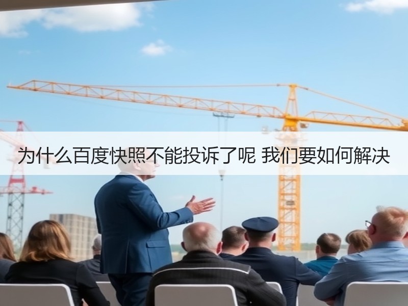 为什么百度快照不能投诉了呢 我们要如何解决