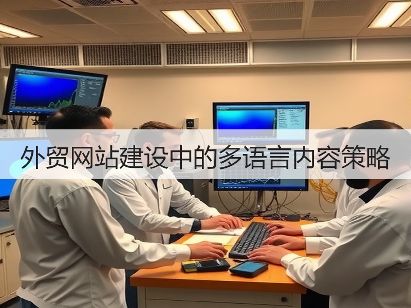 外贸网站建设中的多语言内容策略