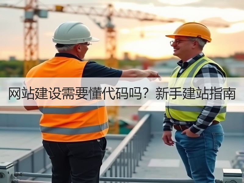 网站建设需要懂代码吗？新手建站指南
