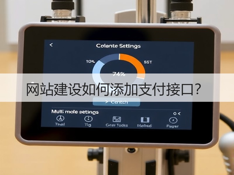 网站建设如何添加支付接口？