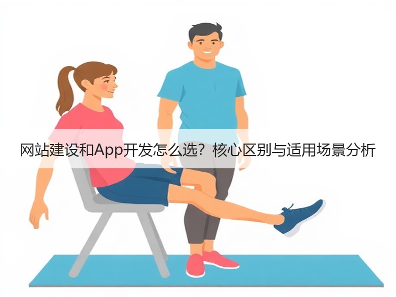 网站建设和App开发怎么选？核心区别与适用场景分析
