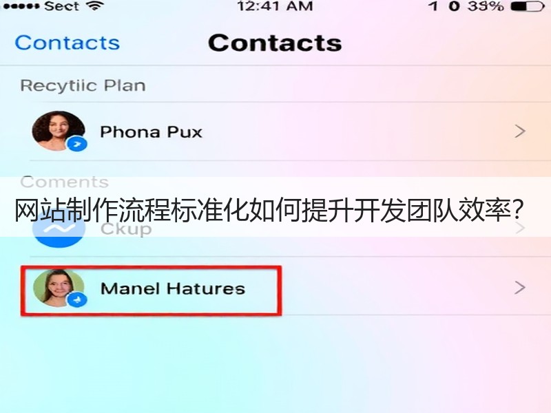 网站制作流程标准化如何提升开发团队效率？