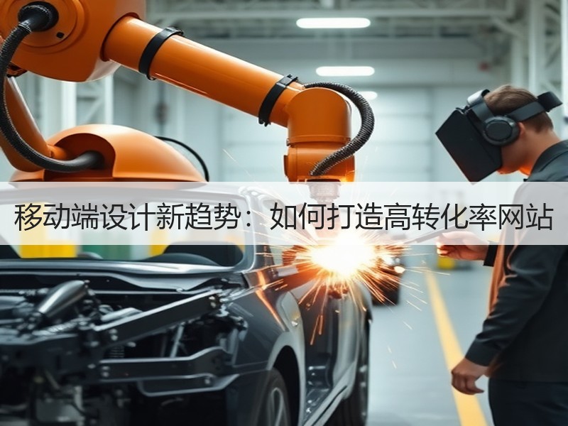 移动端设计新趋势：如何打造高转化率网站