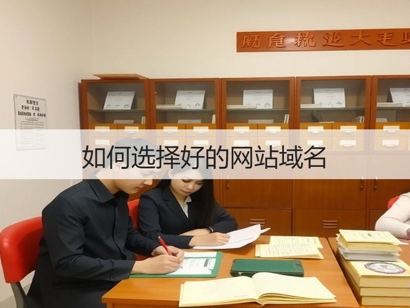 如何选择好的网站域名