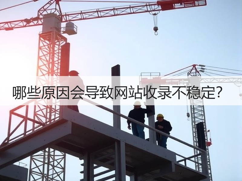 哪些原因会导致网站收录不稳定？