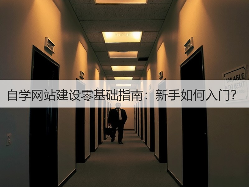 自学网站建设零基础指南：新手如何入门？