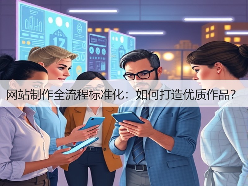 网站制作全流程标准化：如何打造优质作品？