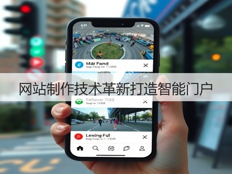 网站制作技术革新打造智能门户