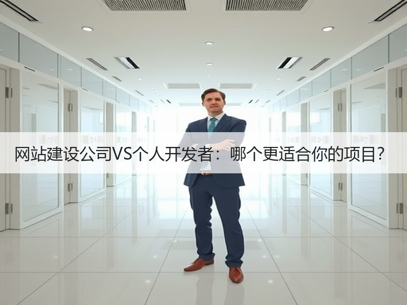 网站建设公司VS个人开发者：哪个更适合你的项目？