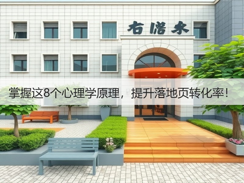 掌握这8个心理学原理，提升落地页转化率！