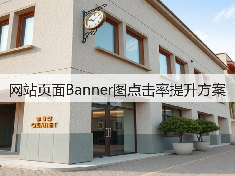 网站页面Banner图点击率提升方案