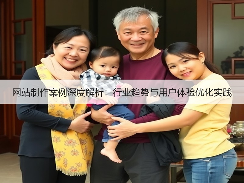 网站制作案例深度解析：行业趋势与用户体验优化实践