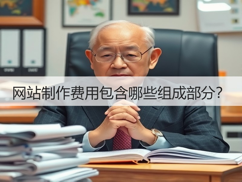 网站制作费用包含哪些组成部分？
