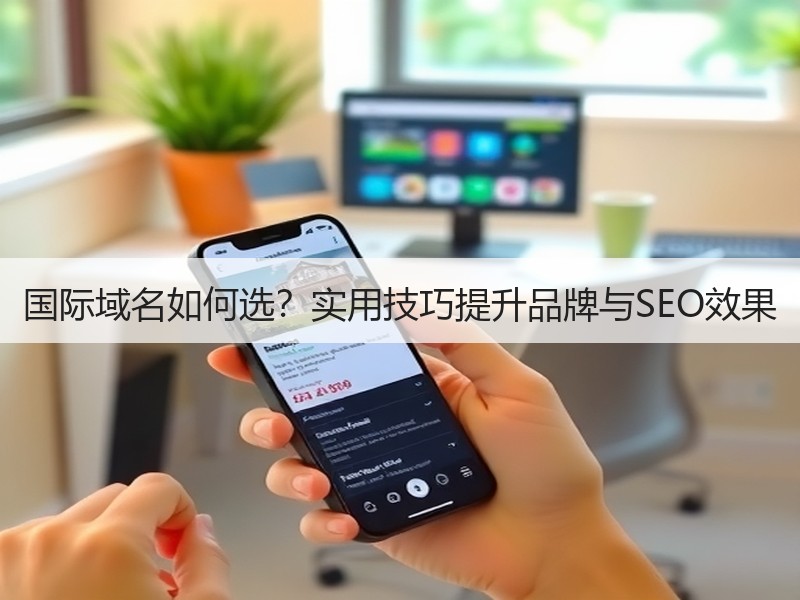 国际域名如何选？实用技巧提升品牌与SEO效果