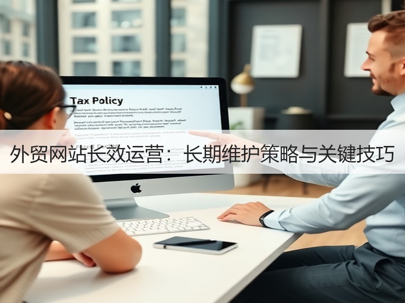 外贸网站长效运营：长期维护策略与关键技巧