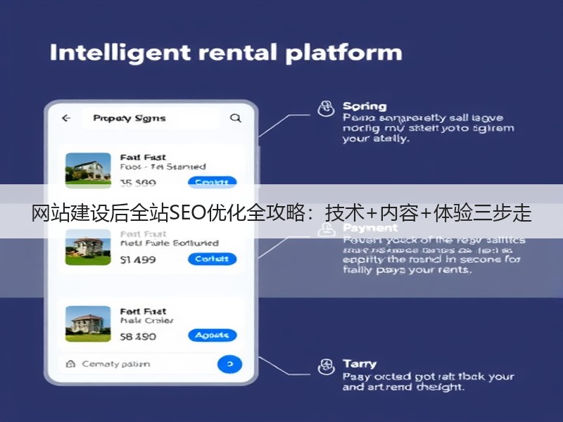 网站建设后全站SEO优化全攻略：技术+内容+体验三步走