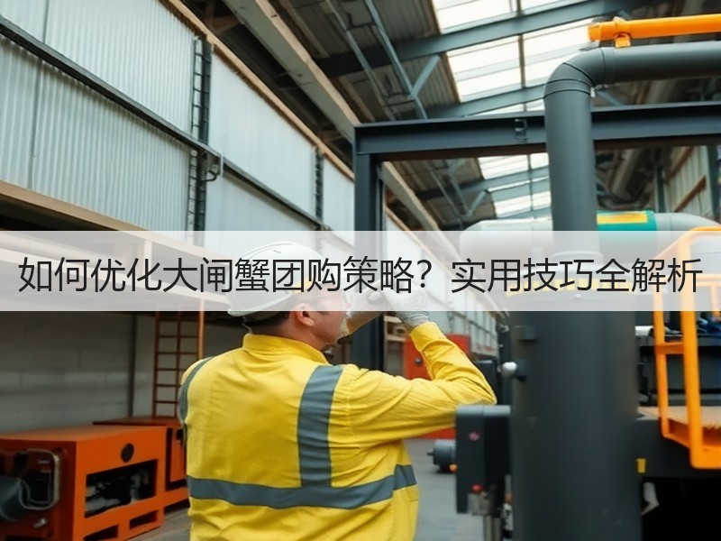 如何优化大闸蟹团购策略？实用技巧全解析