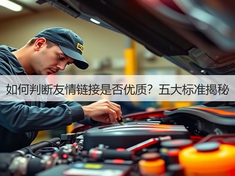 如何判断友情链接是否优质？五大标准揭秘