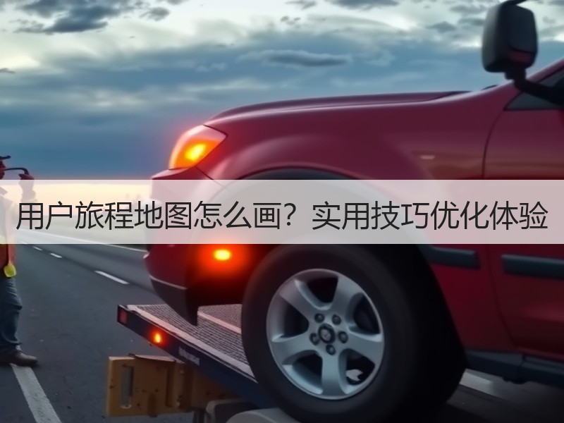 用户旅程地图怎么画？实用技巧优化体验
