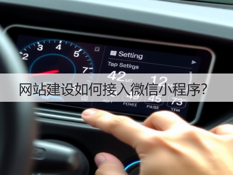 网站建设如何接入微信小程序？