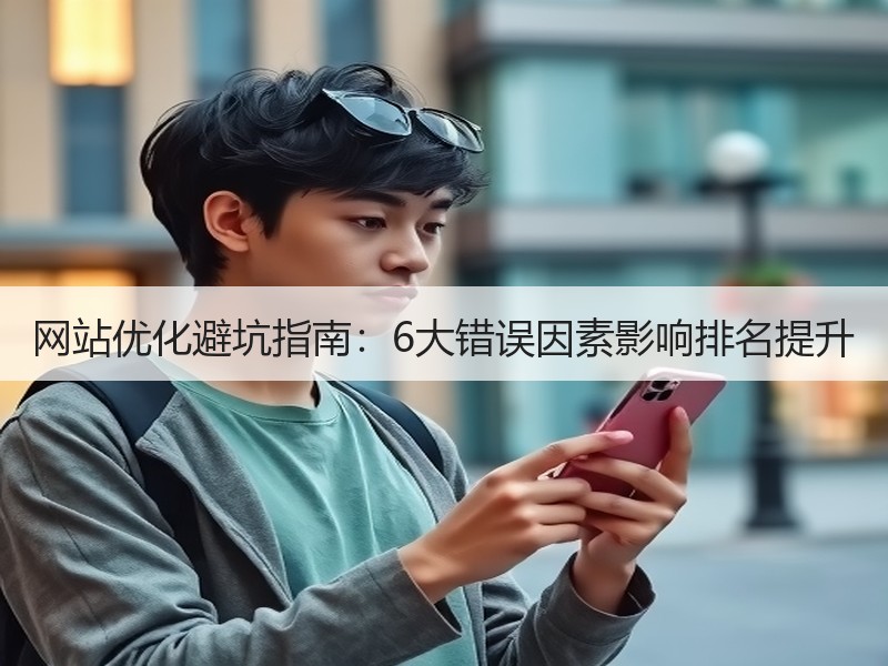 网站优化避坑指南：6大错误因素影响排名提升