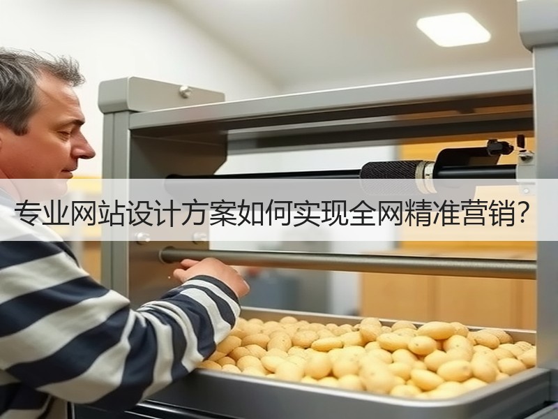 专业网站设计方案如何实现全网精准营销？