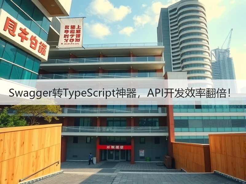 Swagger转TypeScript神器，API开发效率翻倍！