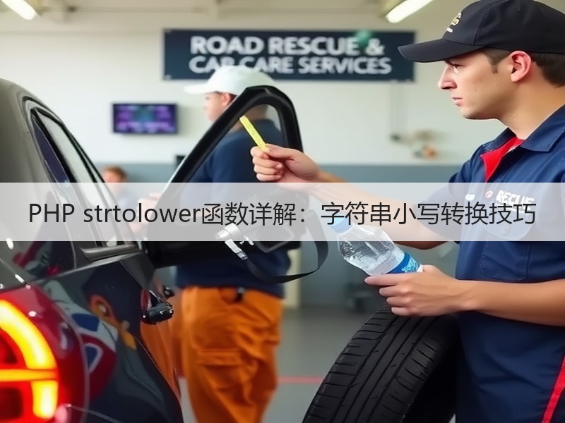 PHP strtolower函数详解：字符串小写转换技巧