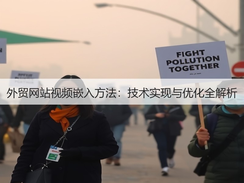 外贸网站视频嵌入方法：技术实现与优化全解析