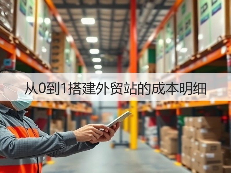 从0到1搭建外贸站的成本明细